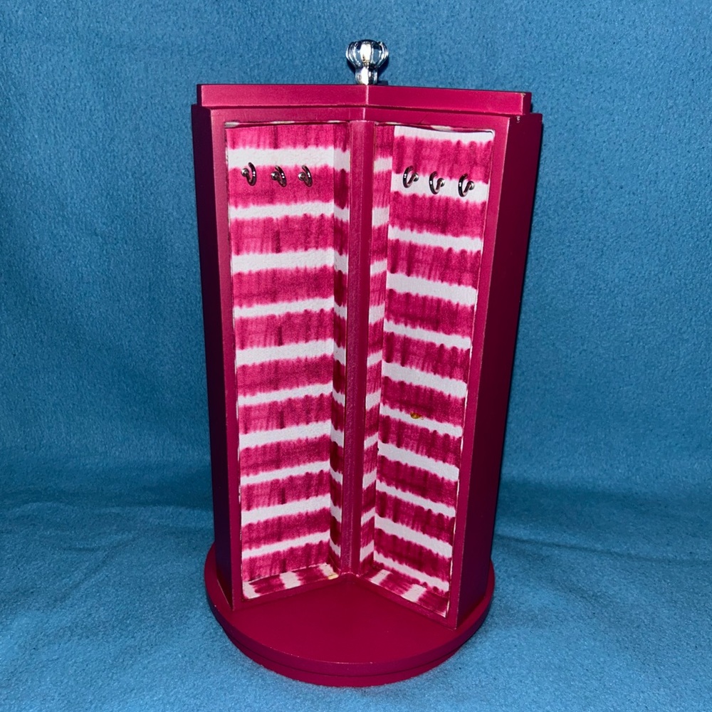 Target Pink & White Jewelry Carousel